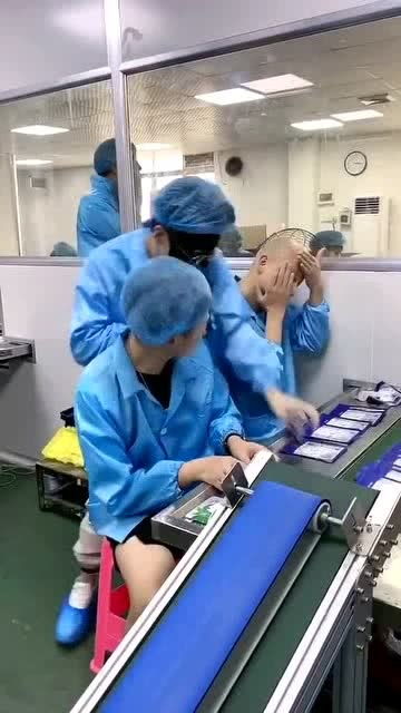 去了一次面膜工厂,员工竟然都是这种工作态度,我瞬间爱上了这里啊