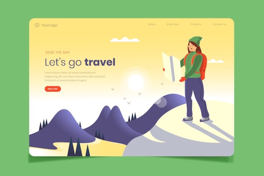 演出经纪旅游 一站式专业解决方案与高效落地页模板